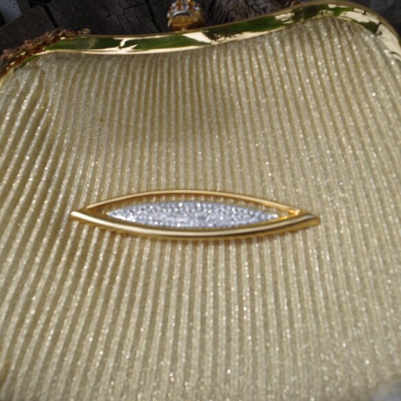 High End A Jennifer Moore Genuine Crystal Brooch From 1965 - Picture 4 of 8